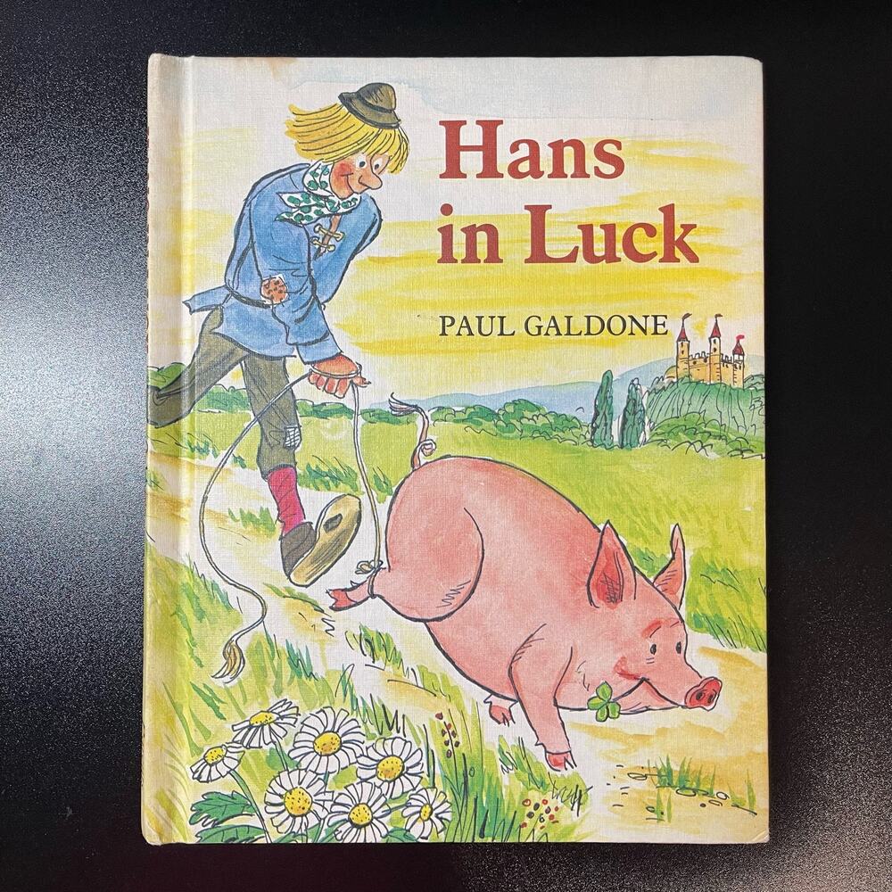 Vintage 1979 “Hans in Luck” by Paul Galdone (Hardcover)